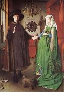EYCK, Jan van The marriage of arnolfini oil on canvas